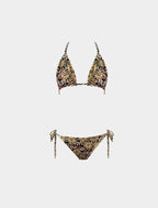 TRIANGLE FRESH GREEN FLORAL