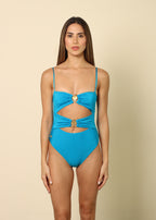 BLUE GOLD TRIKINI