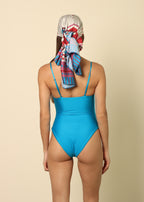 BLUE GOLD TRIKINI