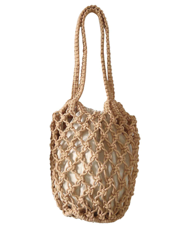 Woven Shoulder Bag
