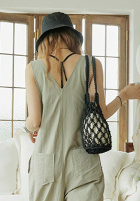 Woven Shoulder Bag